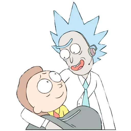 stickerset for telegram "Rick and Morty" 😀