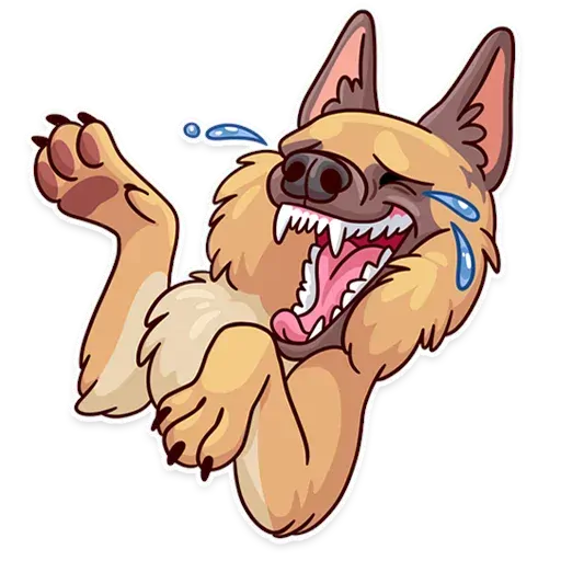 stickerset for telegram "Moar Dog Memes" 😂