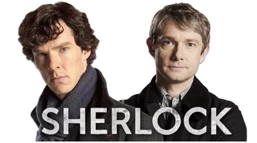 sherlock. stickerset for telegram "Sherlock" 👬