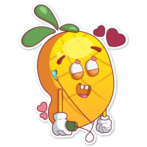 stickerset for telegram "Mr. Pineapple" 😍