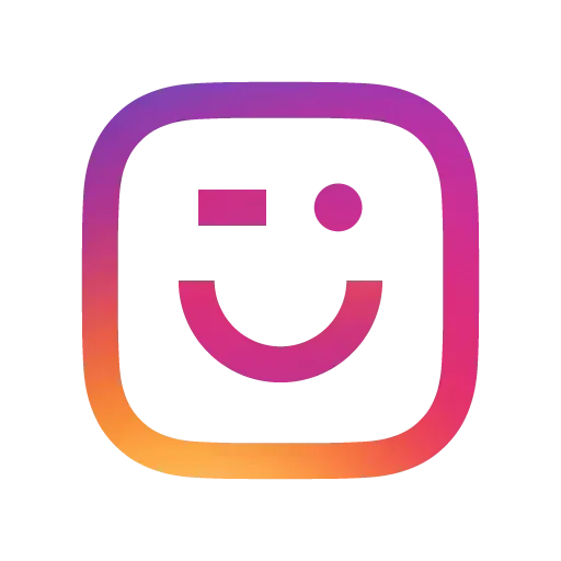 stickerset for telegram "[@GraphicMaster] Instagram Emojis" 😉
