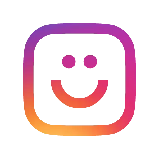 stickerset for telegram "[@GraphicMaster] Instagram Emojis" 😄