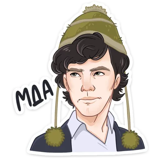 stickerset for telegram "Sherlock" 😕