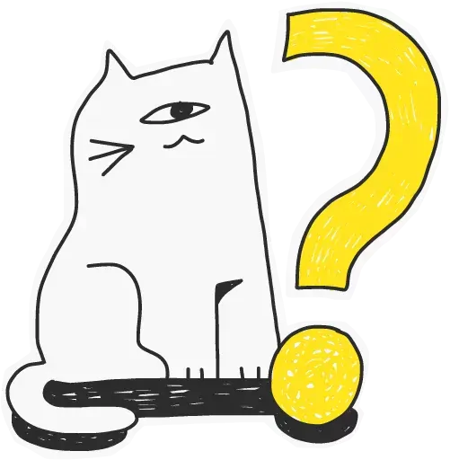 stickerset for telegram "Plushedelica Cat" 😟