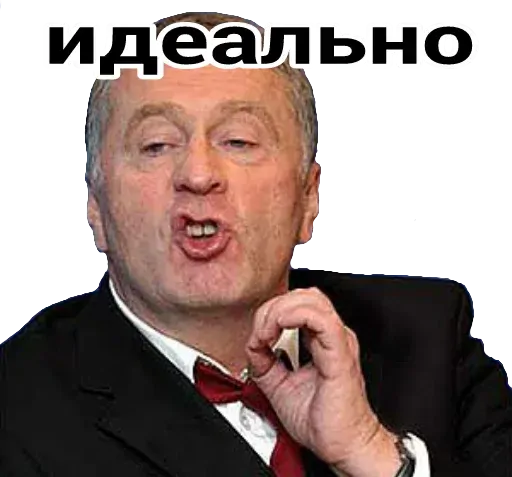 stickerset for telegram "Vladimir Zhirinovsky" 👌