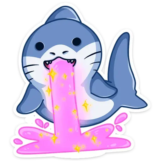 stickerset for telegram "Mr. Shark" 🤩