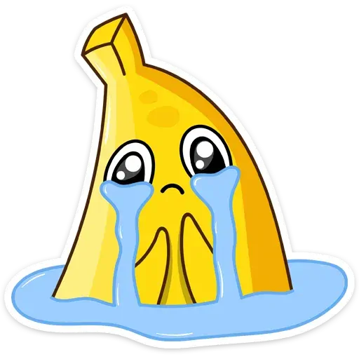 банан плачет