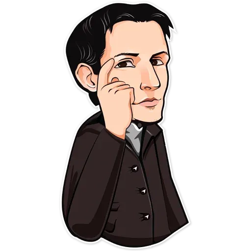 stickerset for telegram "Pavel Durov" 😏