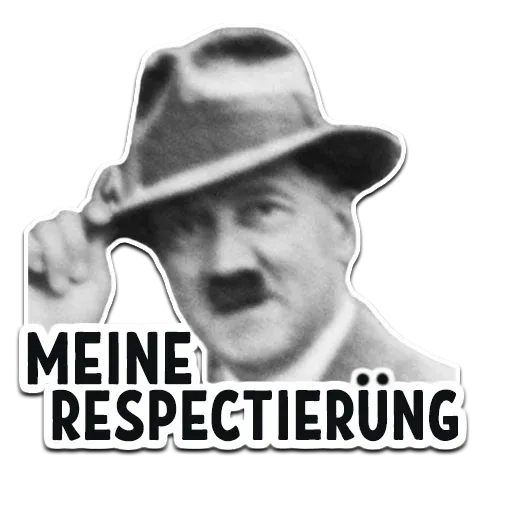 stickerset for telegram "Hitler" 🇩🇪