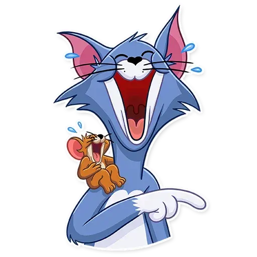 Tom and Jerry laugh