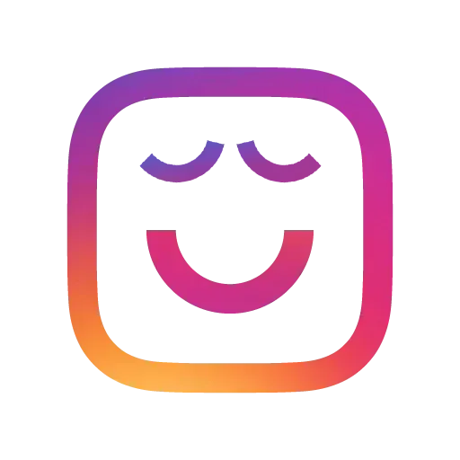 stickerset for telegram "[@GraphicMaster] Instagram Emojis" 😌