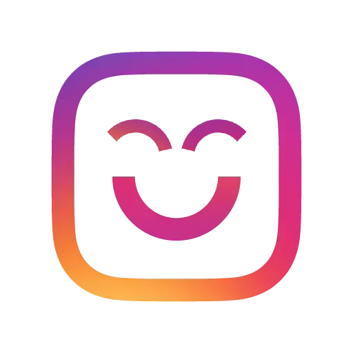 stickerset for telegram "[@GraphicMaster] Instagram Emojis" ☺️