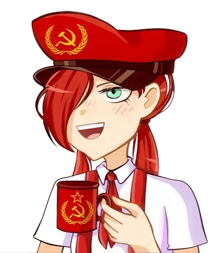 stickerset for telegram "communism chan" 🤔